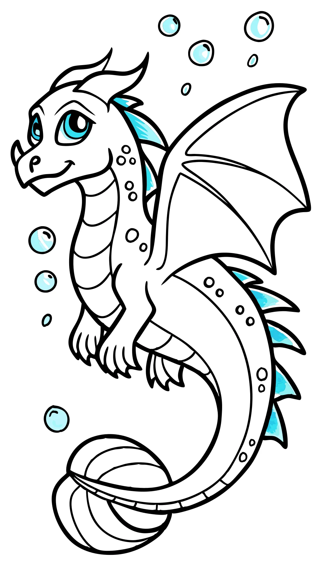 wings of fire coloring pages seawing